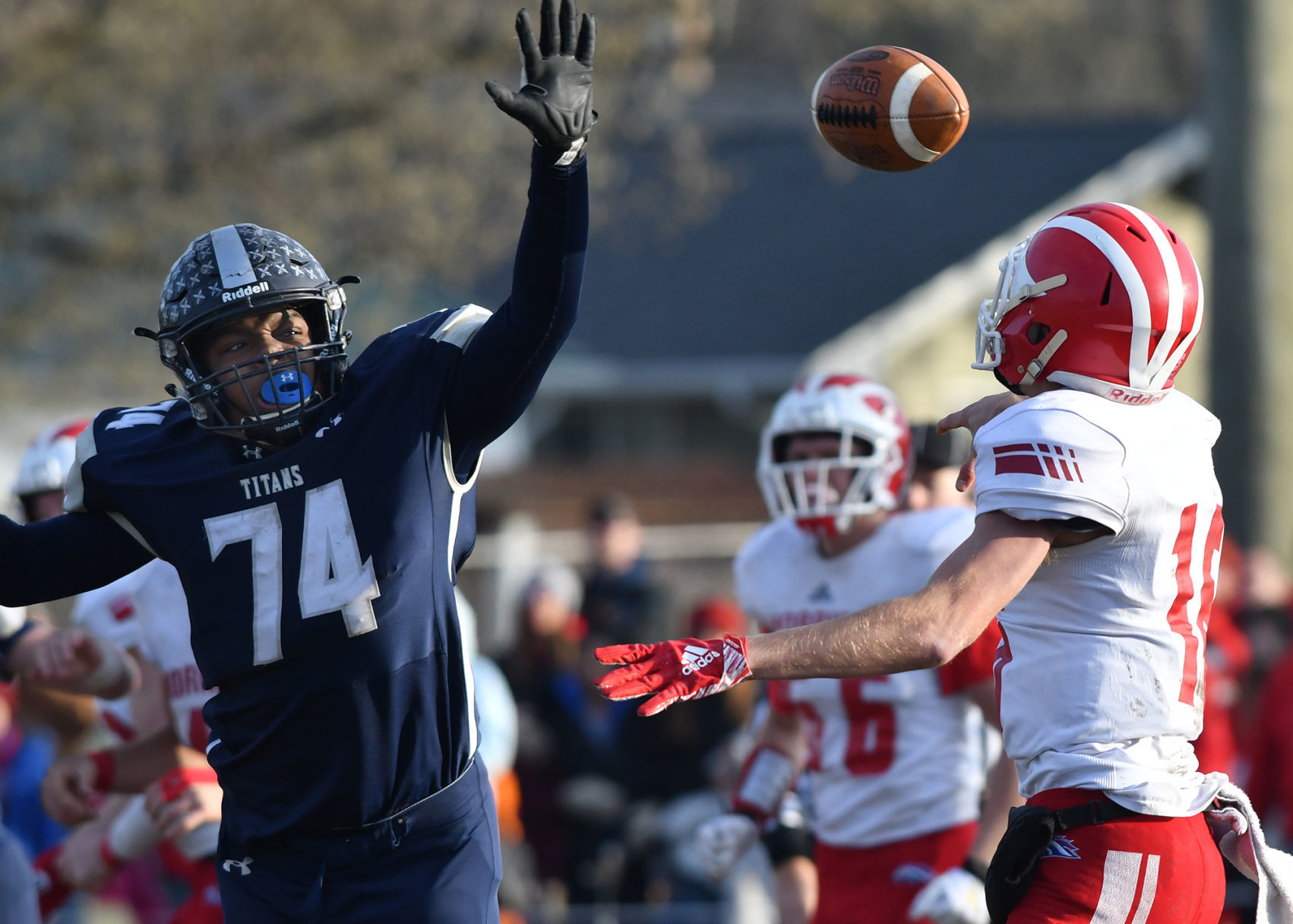 Morrison vs Annawan-Wethersfield in Class 1A football quarterfinal.